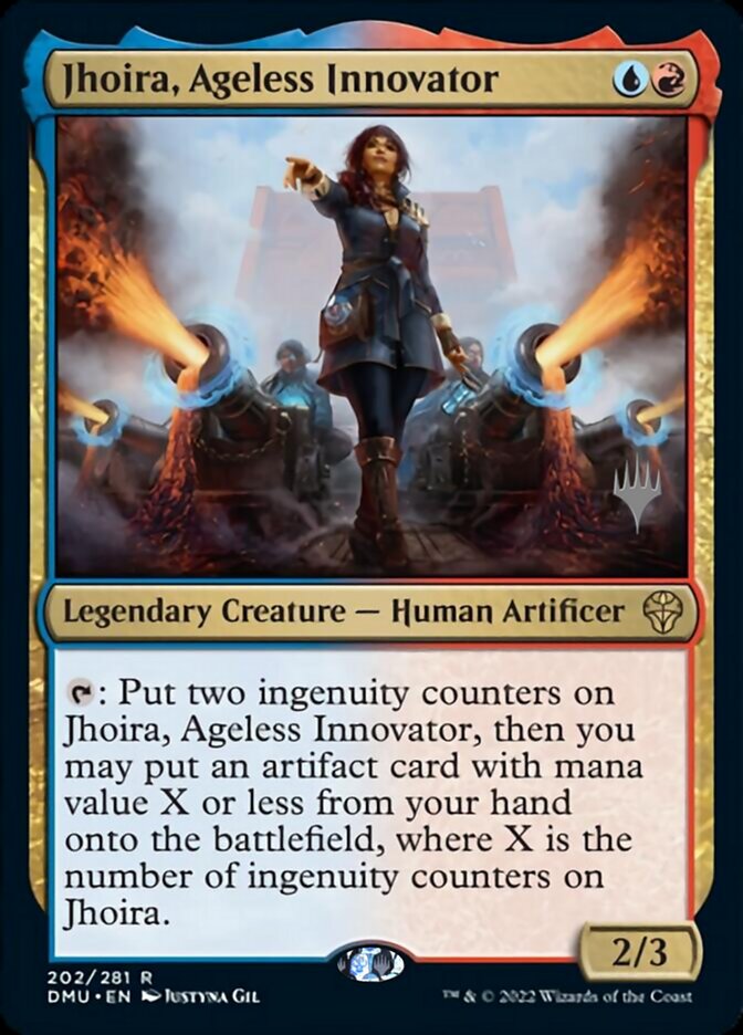 Jhoira, Ageless Innovator (Promo Pack) [Dominaria United Promos] | Rock City Comics