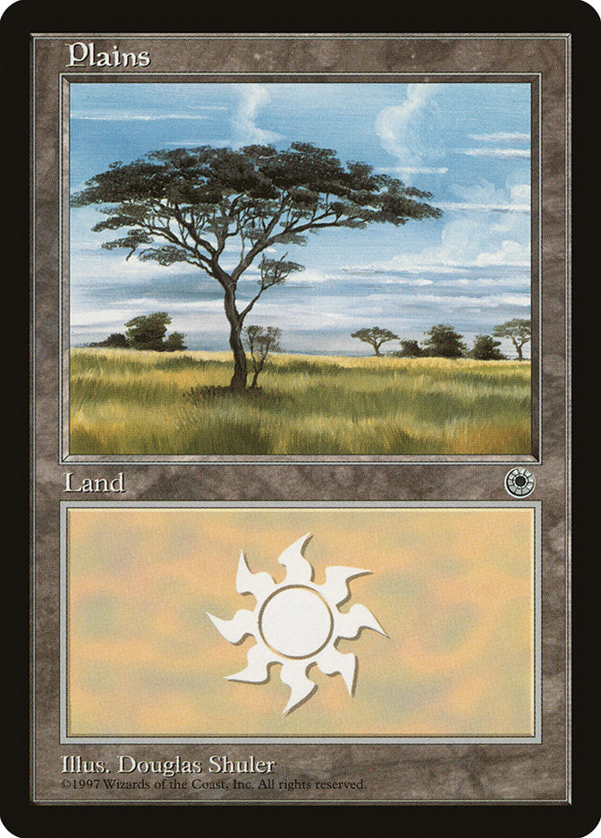 Plains (No Flowers / Closest Tree on Left) [Portal] | Rock City Comics