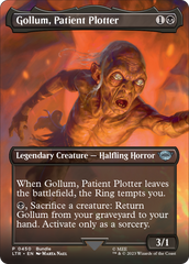 Gollum, Patient Plotter (Borderless Alternate Art) [The Lord of the Rings: Tales of Middle-Earth] | Rock City Comics