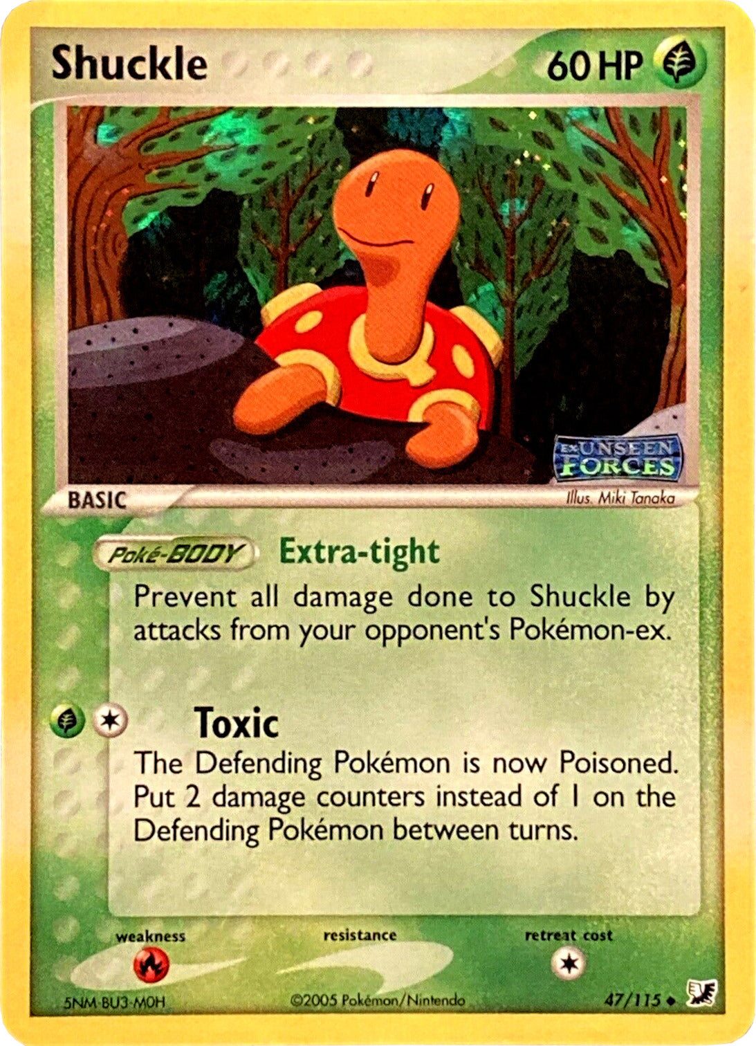 Shuckle (47/115) (Stamped) [EX: Unseen Forces] | Rock City Comics