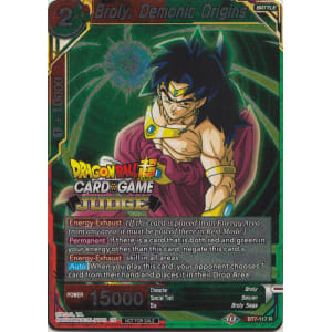 Broly, Demonic Origins (BT7-117) [Judge Promotion Cards] | Rock City Comics