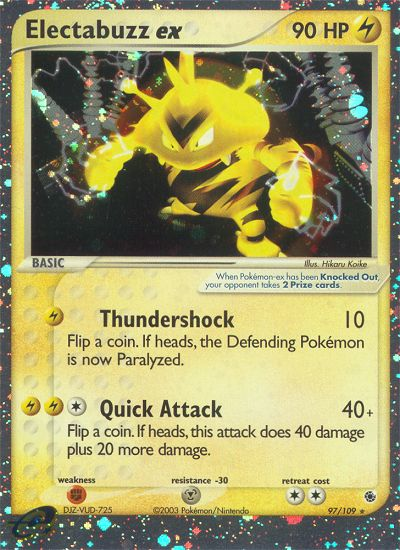 Electabuzz ex (97/109) [EX: Ruby & Sapphire] | Rock City Comics