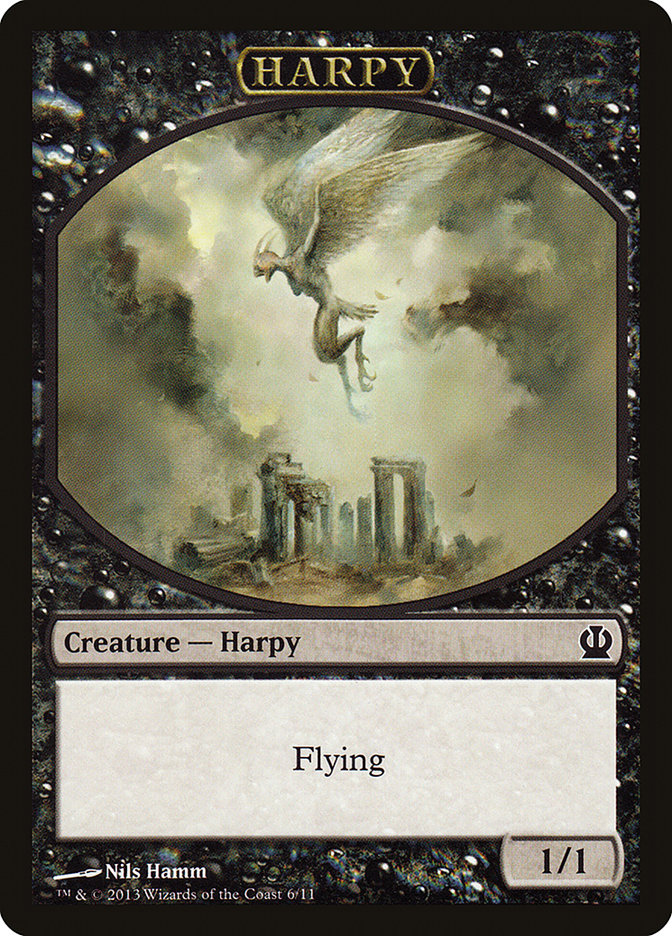 Harpy Token [Theros Tokens] | Rock City Comics