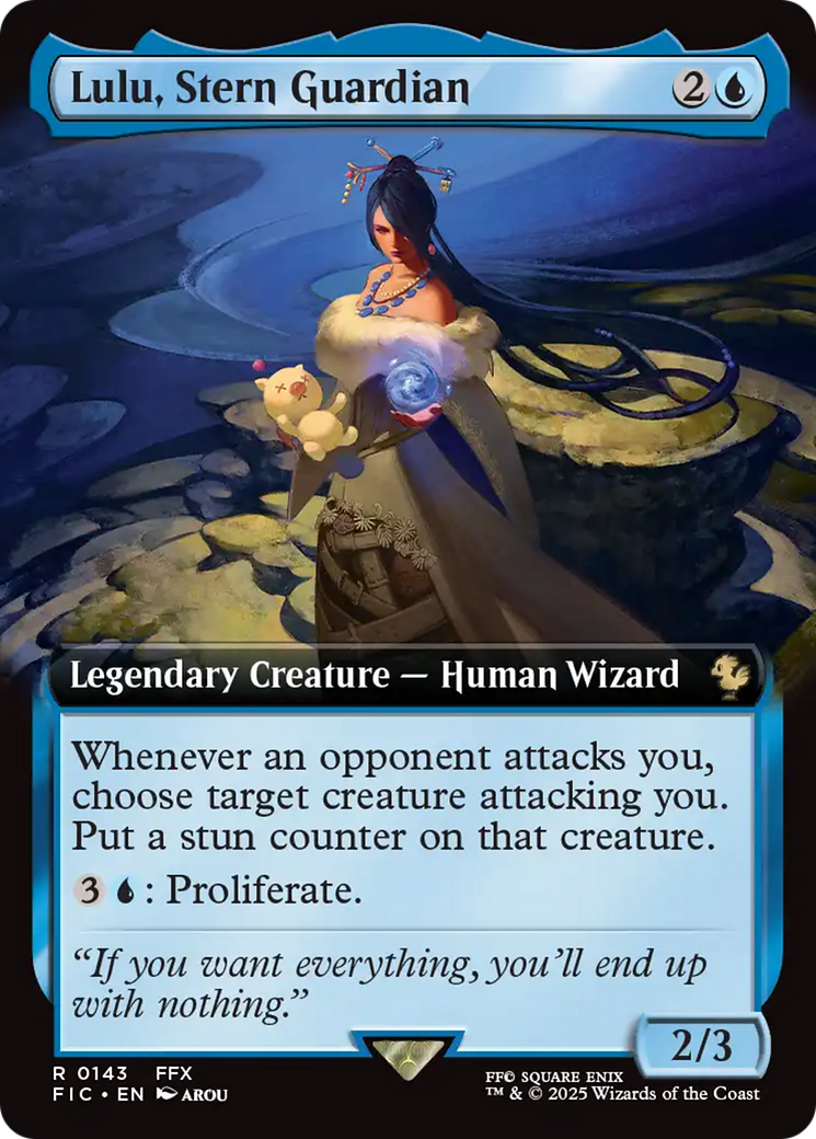 Lulu, Stern Guardian (Extended Art) [FINAL FANTASY Commander] | Rock City Comics