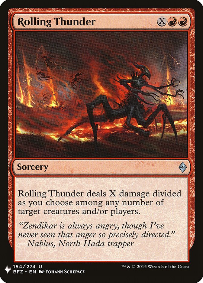 Rolling Thunder [Mystery Booster] | Rock City Comics