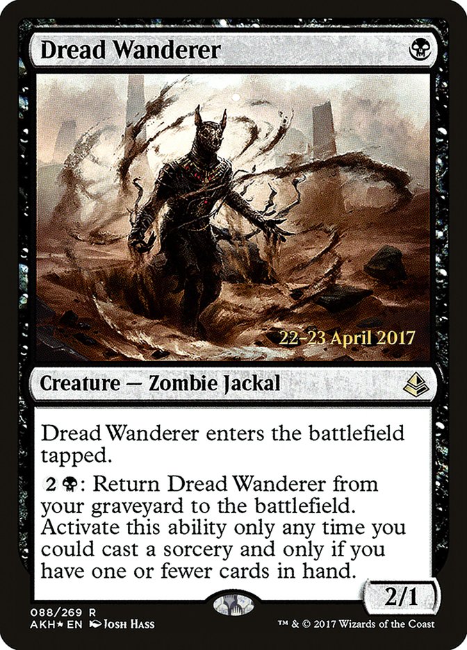 Dread Wanderer [Amonkhet Prerelease Promos] | Rock City Comics