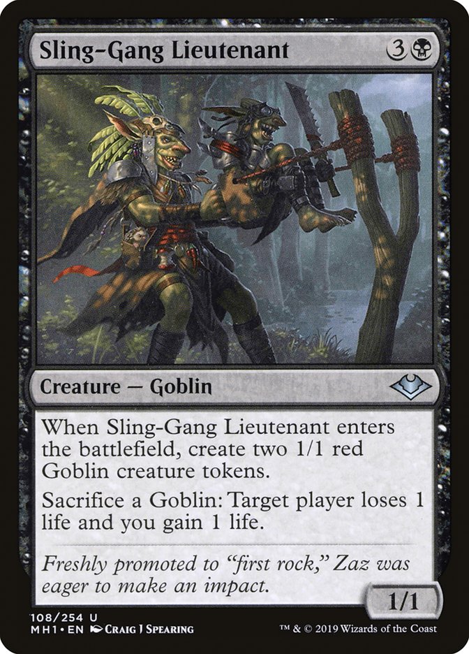 Sling-Gang Lieutenant [Modern Horizons] | Rock City Comics