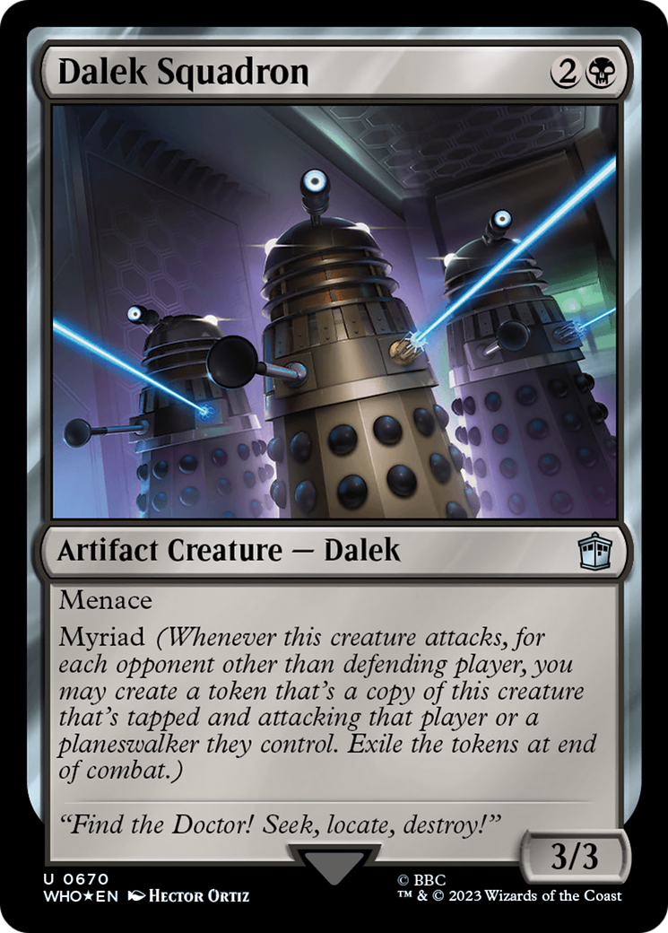 Dalek Squadron (Surge Foil) [Doctor Who] | Rock City Comics