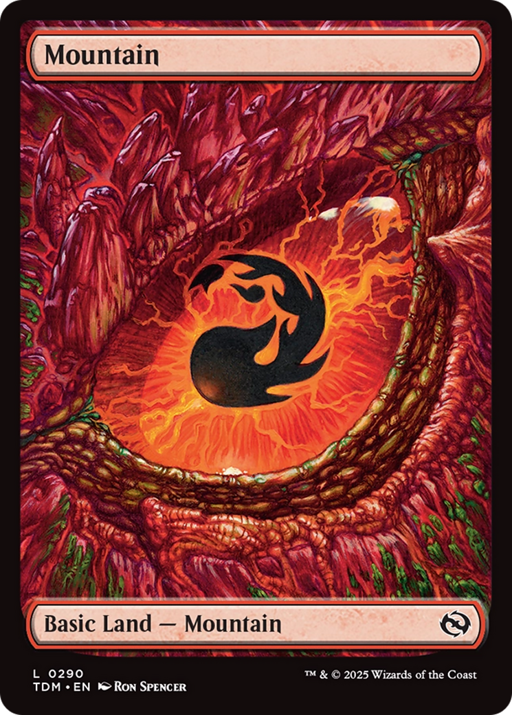 Mountain (0290) [Tarkir: Dragonstorm] | Rock City Comics
