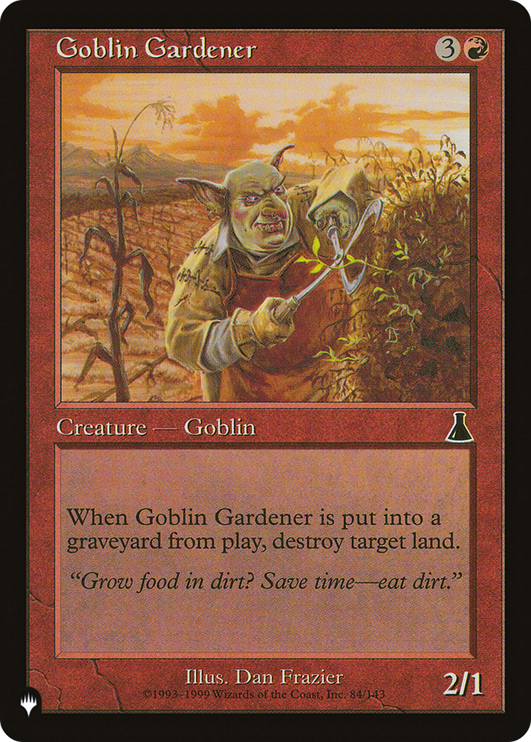 Goblin Gardener [The List Reprints] | Rock City Comics