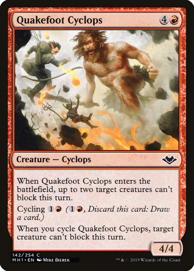 Quakefoot Cyclops [Modern Horizons] | Rock City Comics