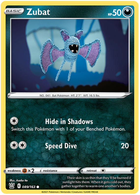 Zubat (089/163) [Sword & Shield: Battle Styles] | Rock City Comics