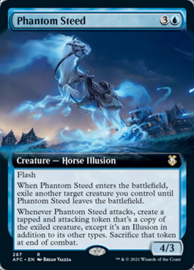 Phantom Steed (Extended Art) [Dungeons & Dragons: Adventures in the Forgotten Realms Commander] | Rock City Comics