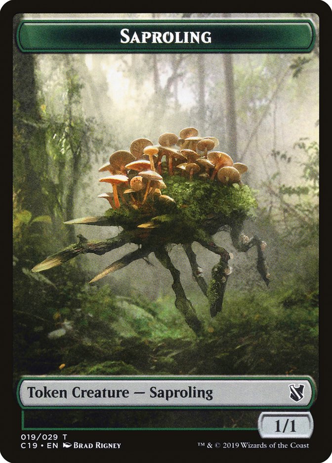 Saproling Token [Commander 2019 Tokens] | Rock City Comics