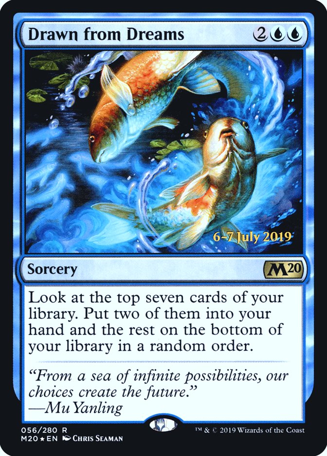 Drawn from Dreams [Core Set 2020 Prerelease Promos] | Rock City Comics