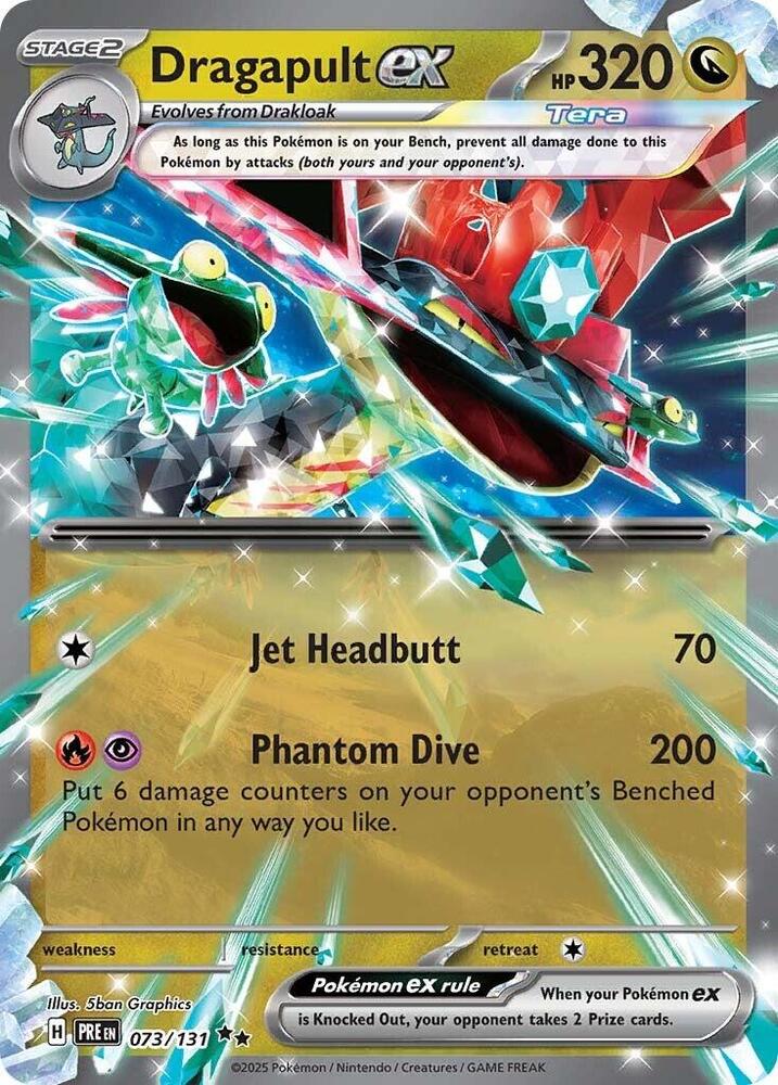Dragapult ex (073/131) [Scarlet & Violet: Prismatic Evolutions] | Rock City Comics