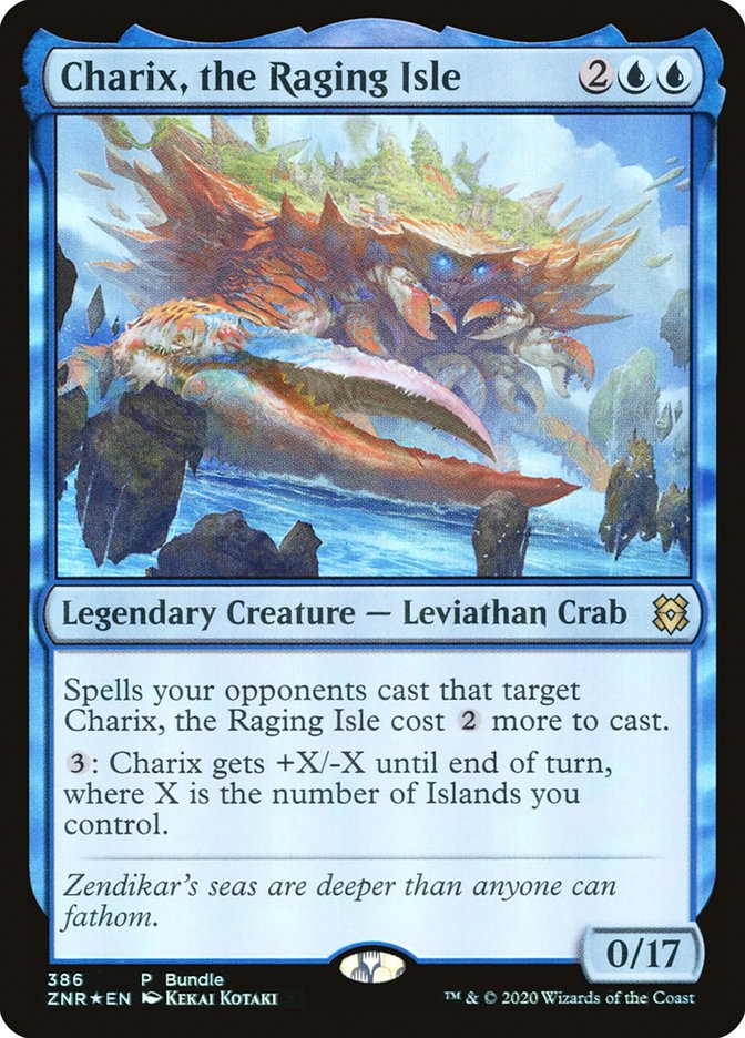 Charix, the Raging Isle (386) [Zendikar Rising Promos] | Rock City Comics