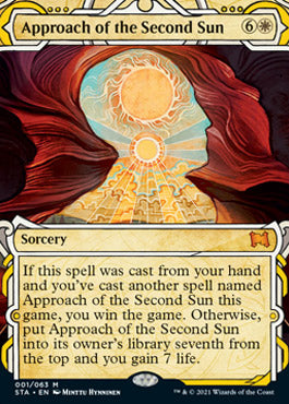 Approach of the Second Sun (Foil Etched) [Strixhaven: Mystical Archive] | Rock City Comics