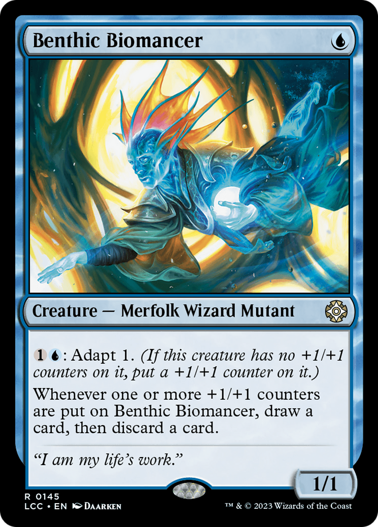 Benthic Biomancer [The Lost Caverns of Ixalan Commander] | Rock City Comics