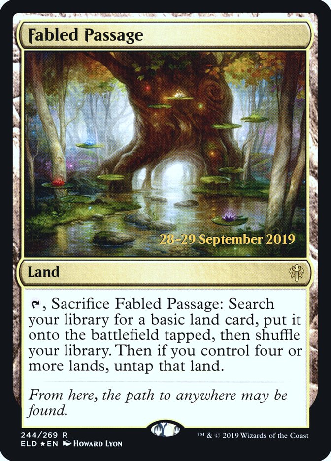 Fabled Passage [Throne of Eldraine Prerelease Promos] | Rock City Comics