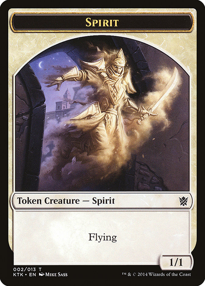 Spirit Token [Khans of Tarkir Tokens] | Rock City Comics