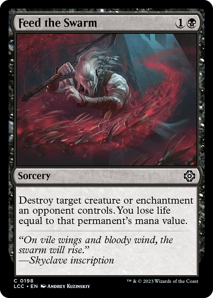 Feed the Swarm [The Lost Caverns of Ixalan Commander] | Rock City Comics