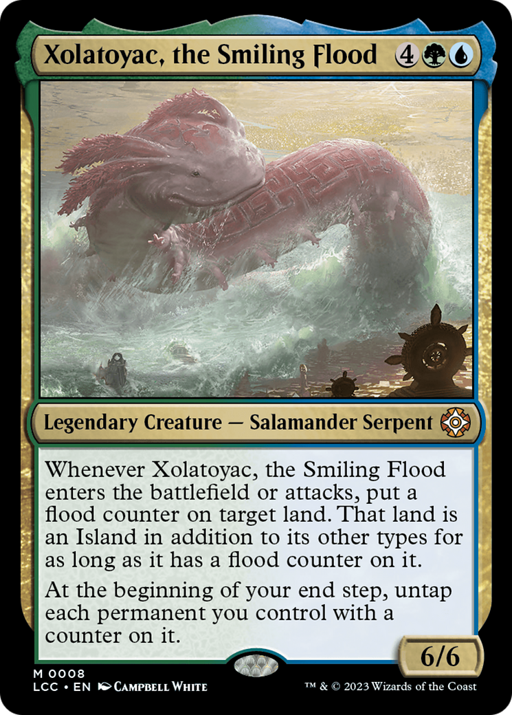 Xolatoyac, the Smiling Flood [The Lost Caverns of Ixalan Commander] | Rock City Comics