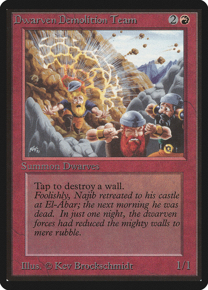 Dwarven Demolition Team [Beta Edition] | Rock City Comics