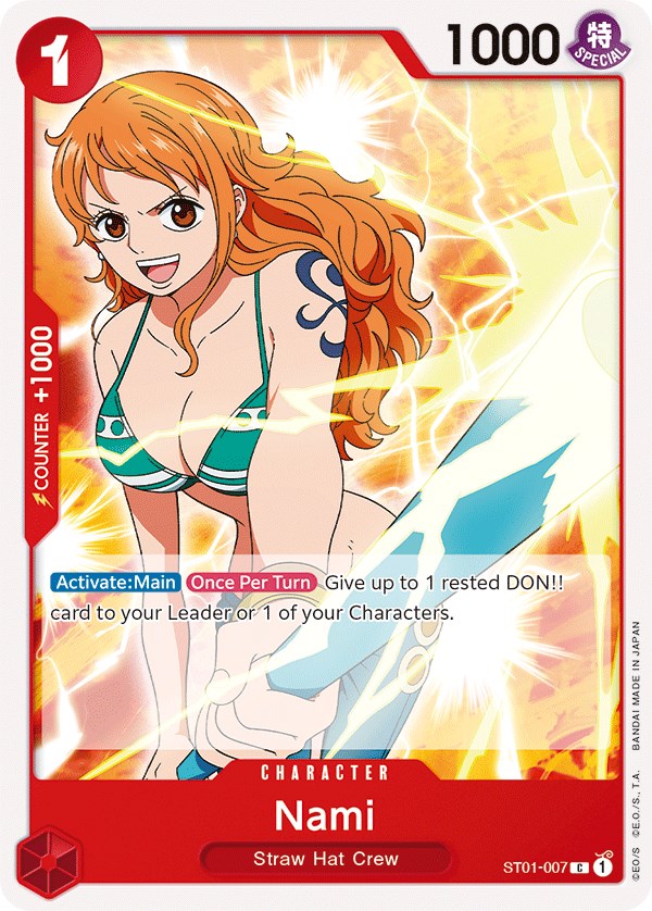 Nami [Starter Deck: Straw Hat Crew] | Rock City Comics