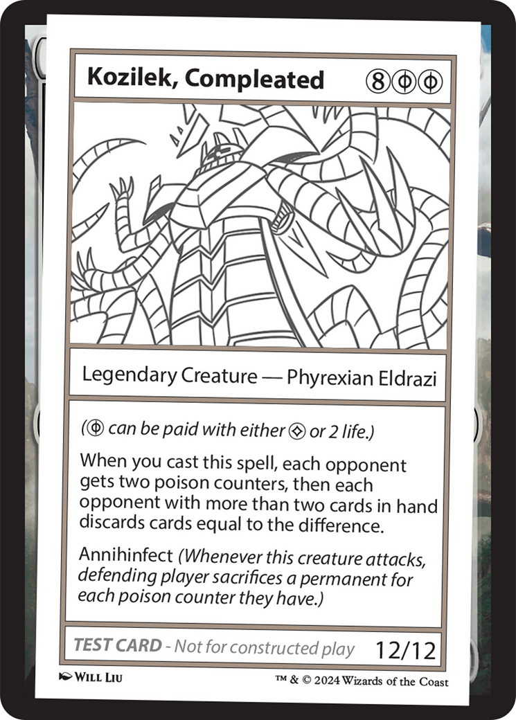 Kozilek, Completed [Mystery Booster 2 Playtest Cards] | Rock City Comics