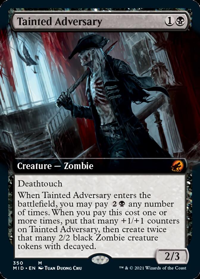Tainted Adversary (Extended Art) [Innistrad: Midnight Hunt] | Rock City Comics