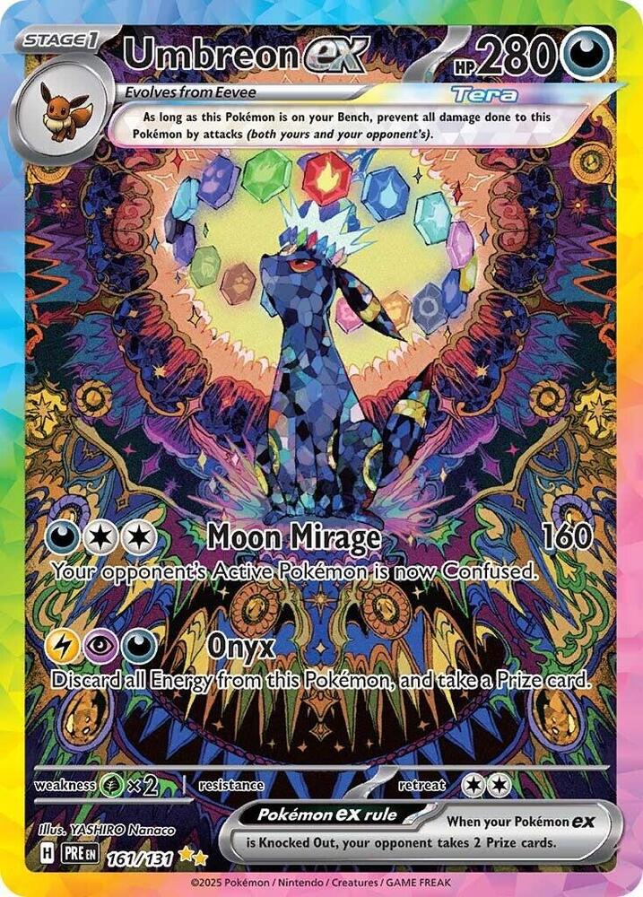 Umbreon ex (161/131) [Scarlet & Violet: Prismatic Evolutions] | Rock City Comics