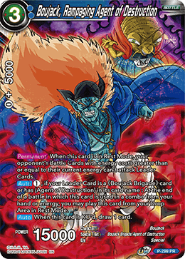 Boujack, Rampaging Agent of Destruction (P-299) [Tournament Promotion Cards] | Rock City Comics