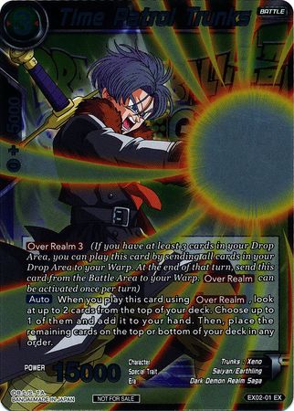 Time Patrol Trunks (Metallic Foil) (Event Pack 2018) (EX02-01) [Promotion Cards] | Rock City Comics