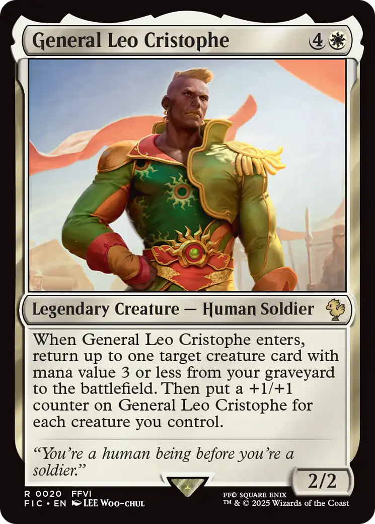 General Leo Cristophe [FINAL FANTASY Commander] | Rock City Comics