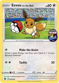 Eevee on the Ball (002/005) [Miscellaneous Cards] | Rock City Comics