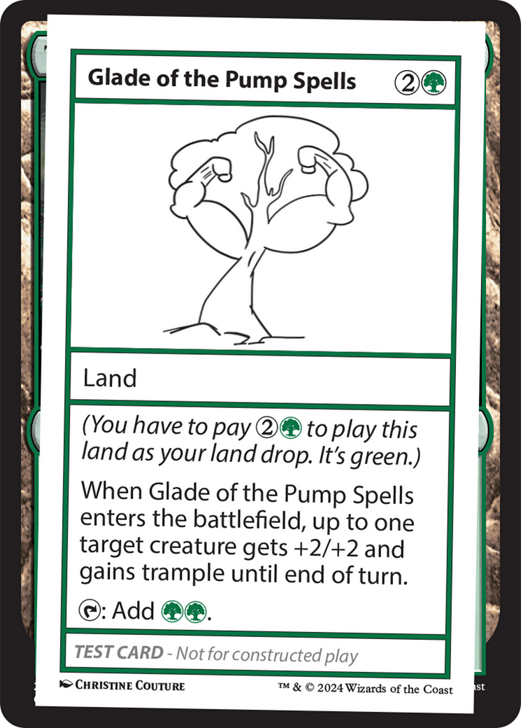 Glade of the Pump Spells [Mystery Booster 2 Playtest Cards] | Rock City Comics