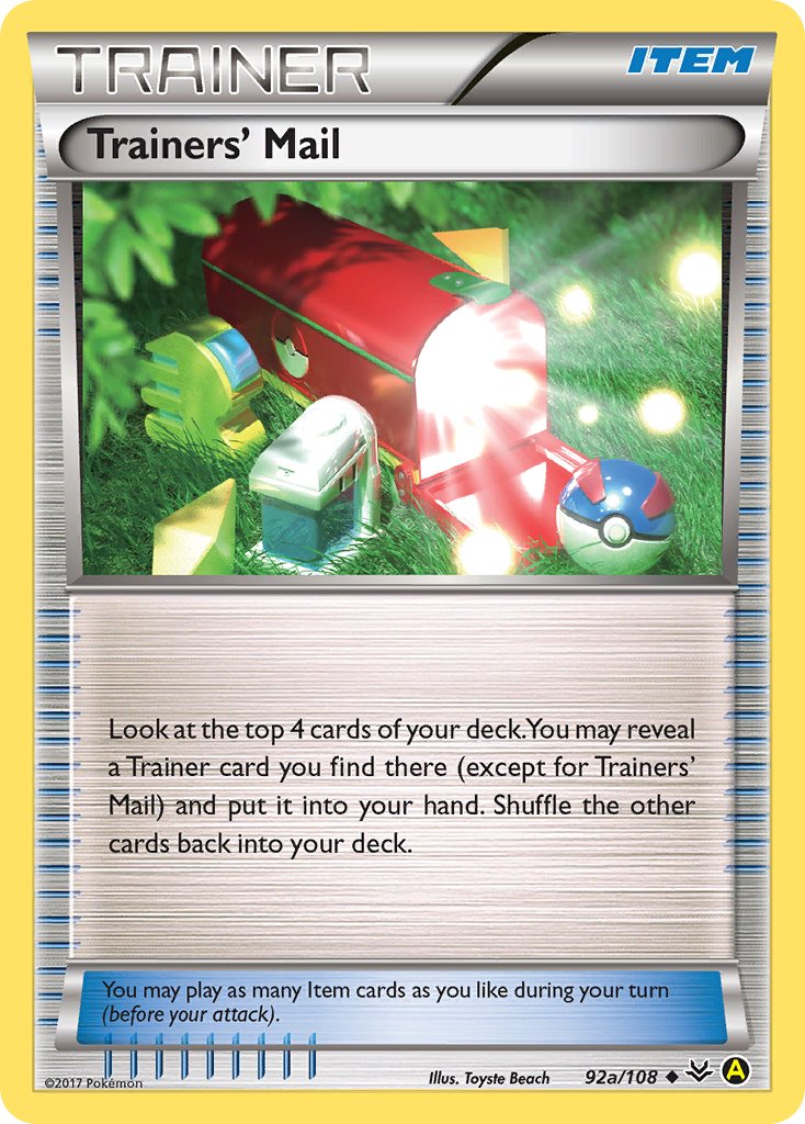 Trainers' Mail (92a/108) [Alternate Art Promos] | Rock City Comics