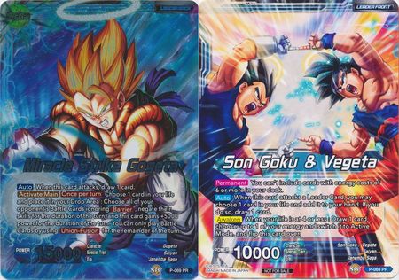 Son Goku & Vegeta // Miracle Strike Gogeta (Movie Promo) (P-069) [Promotion Cards] | Rock City Comics