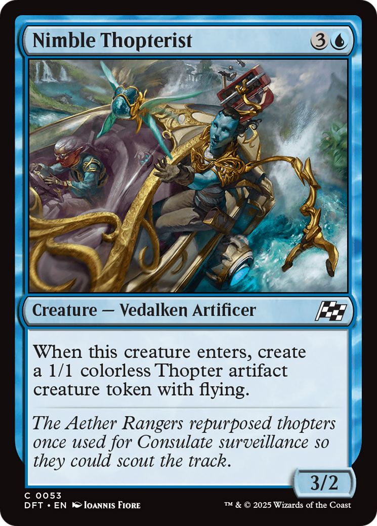 Nimble Thopterist [Aetherdrift] | Rock City Comics