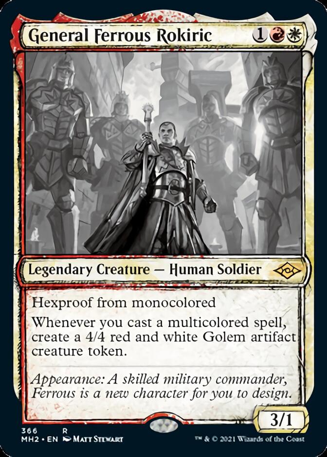 General Ferrous Rokiric (Sketch) [Modern Horizons 2] | Rock City Comics