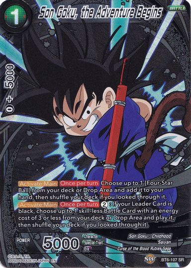 Son Goku, the Adventure Begins (Collector's Selection Vol. 1) (BT6-107) [Promotion Cards] | Rock City Comics