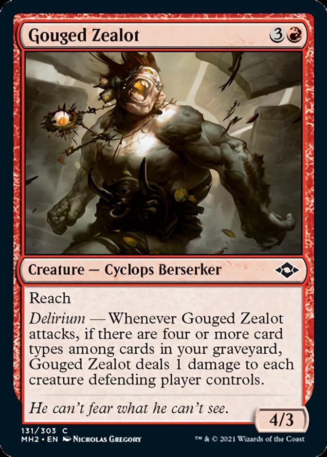 Gouged Zealot [Modern Horizons 2] | Rock City Comics