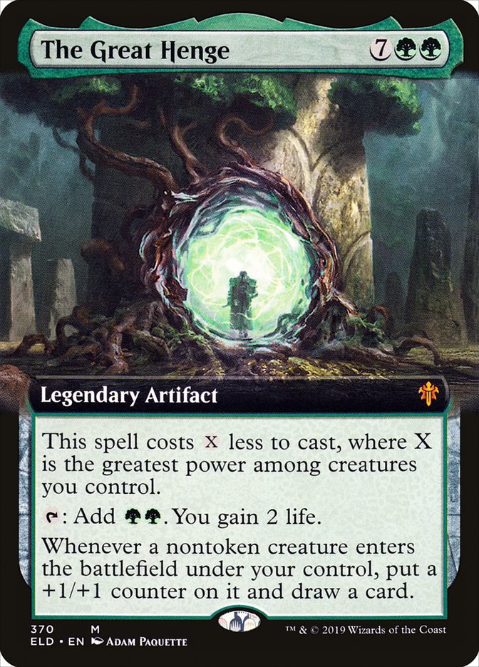The Great Henge (Extended Art) [Throne of Eldraine] | Rock City Comics
