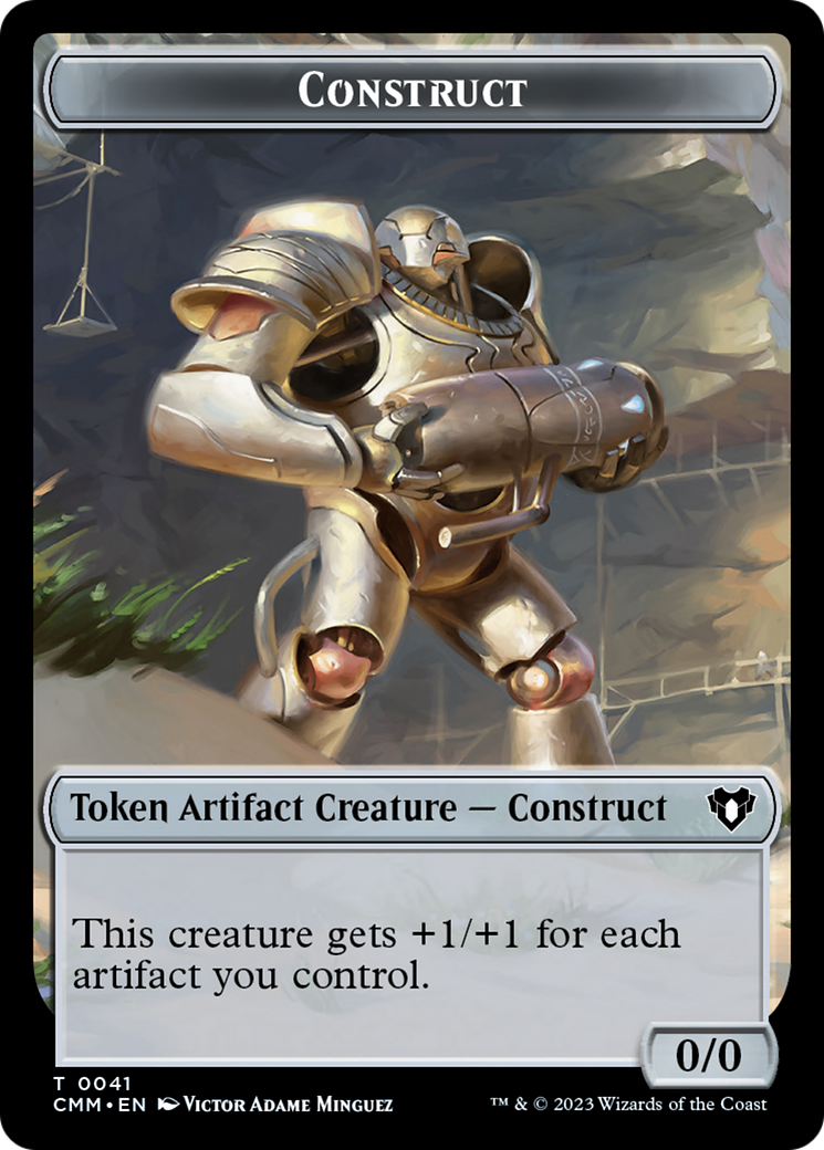 Construct Token (41) [Commander Masters Tokens] | Rock City Comics