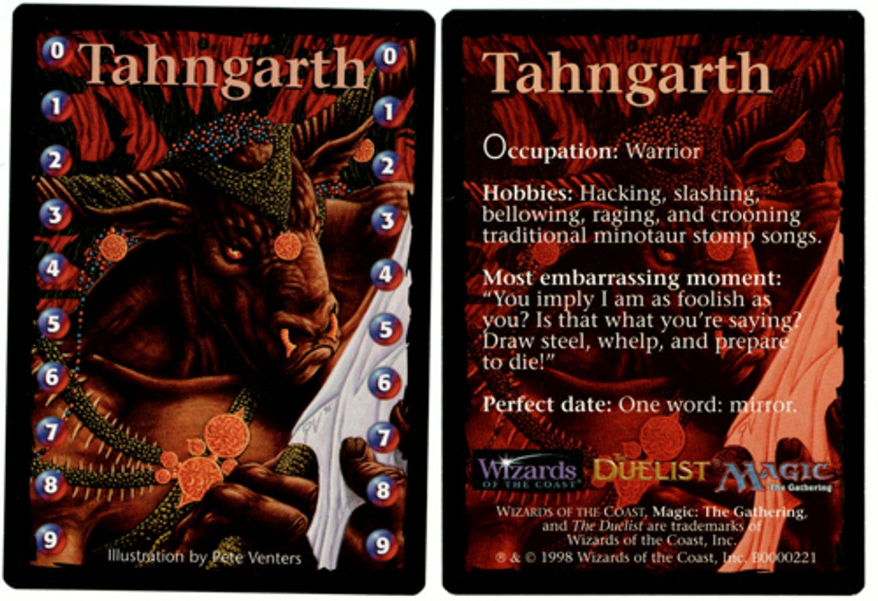 Tahngarth Life Counter Token [Media Promos] | Rock City Comics