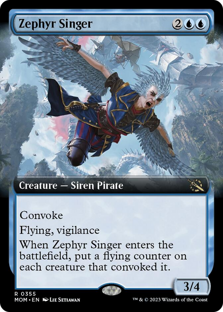 Zephyr Singer (Extended Art) [March of the Machine] | Rock City Comics