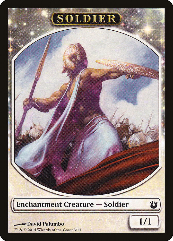 Soldier Token [Born of the Gods Tokens] | Rock City Comics