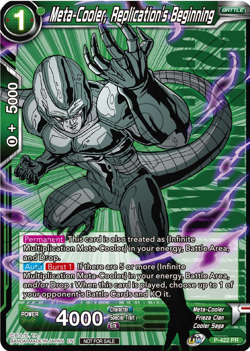 Meta-Cooler, Replication's Beginning (Championship Pack 2022 Vol.2) (P-422) [Promotion Cards] | Rock City Comics