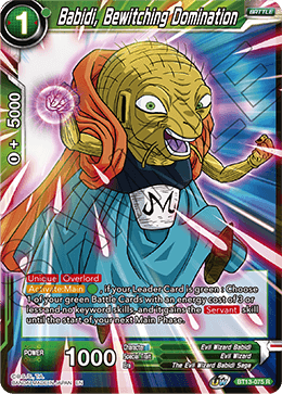 Babidi, Bewitching Domination (Rare) (BT13-075) [Supreme Rivalry] | Rock City Comics